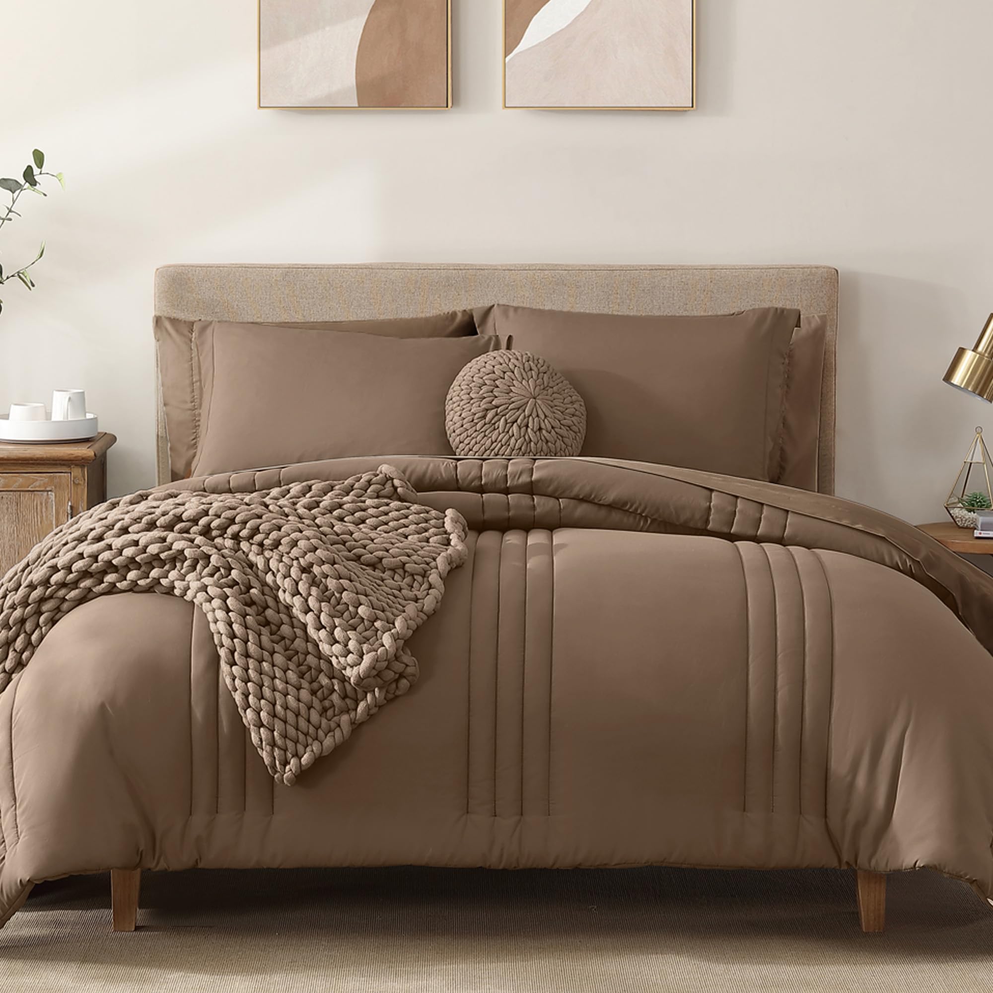 7 Piece Comforter Set with Sheets