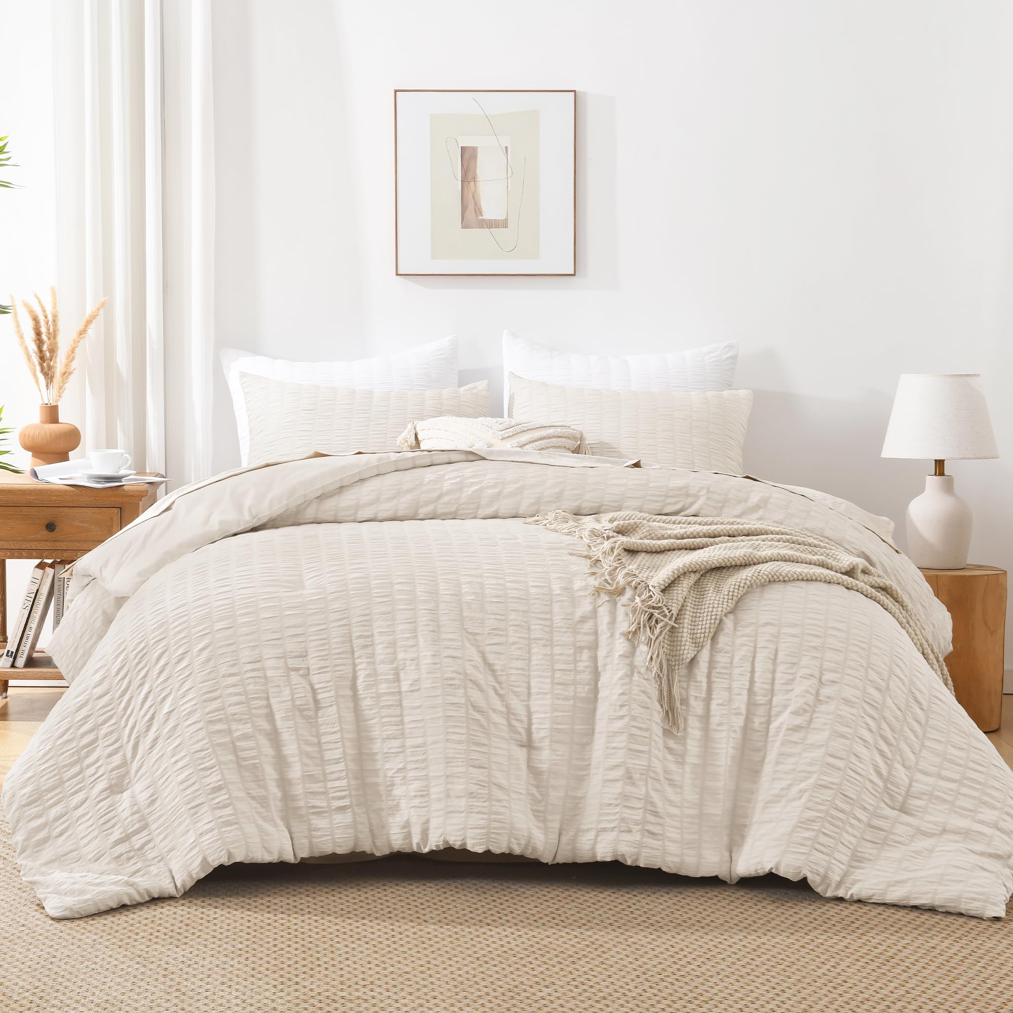 Seersucker Comforter Set