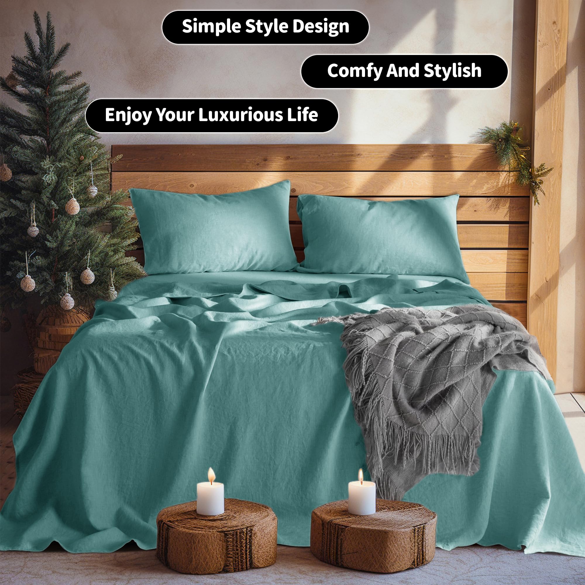 Pure Linen Sheet Set
