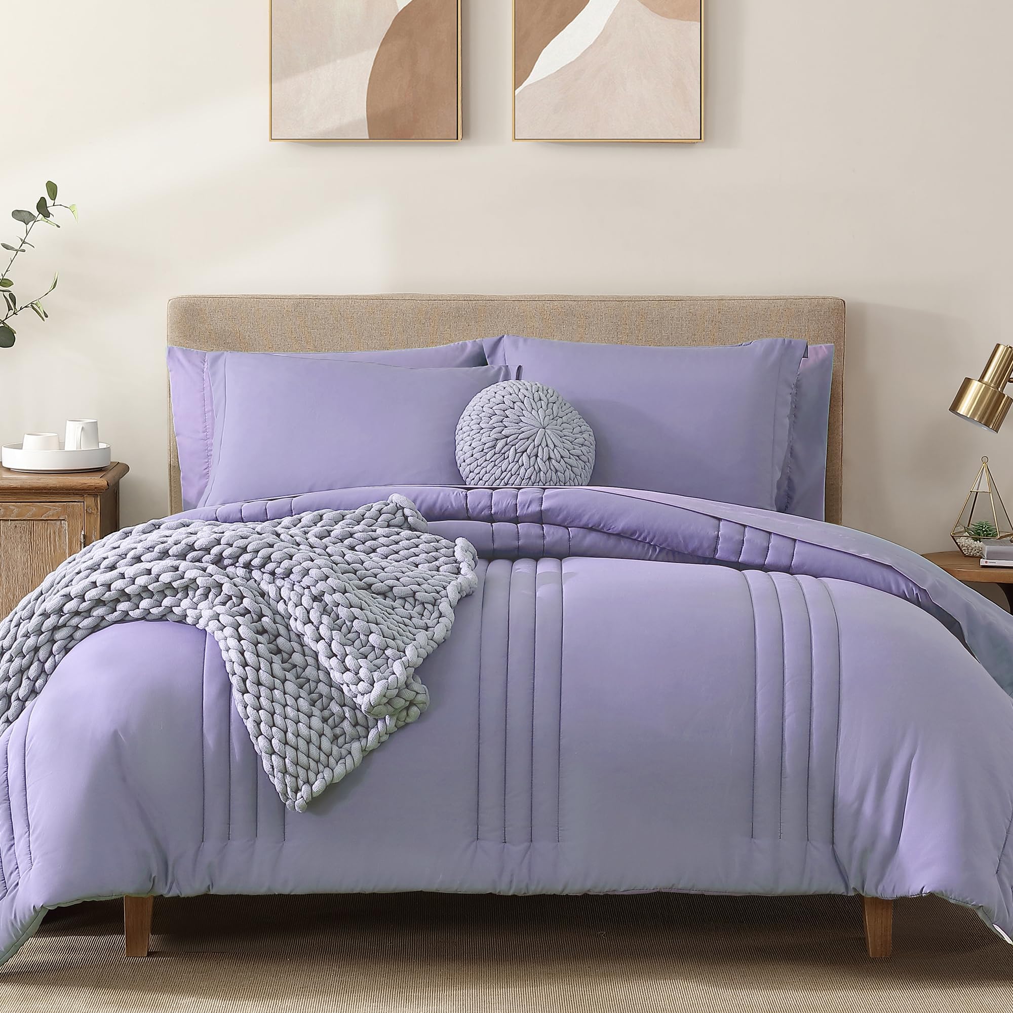 7 Piece Comforter Set with Sheets