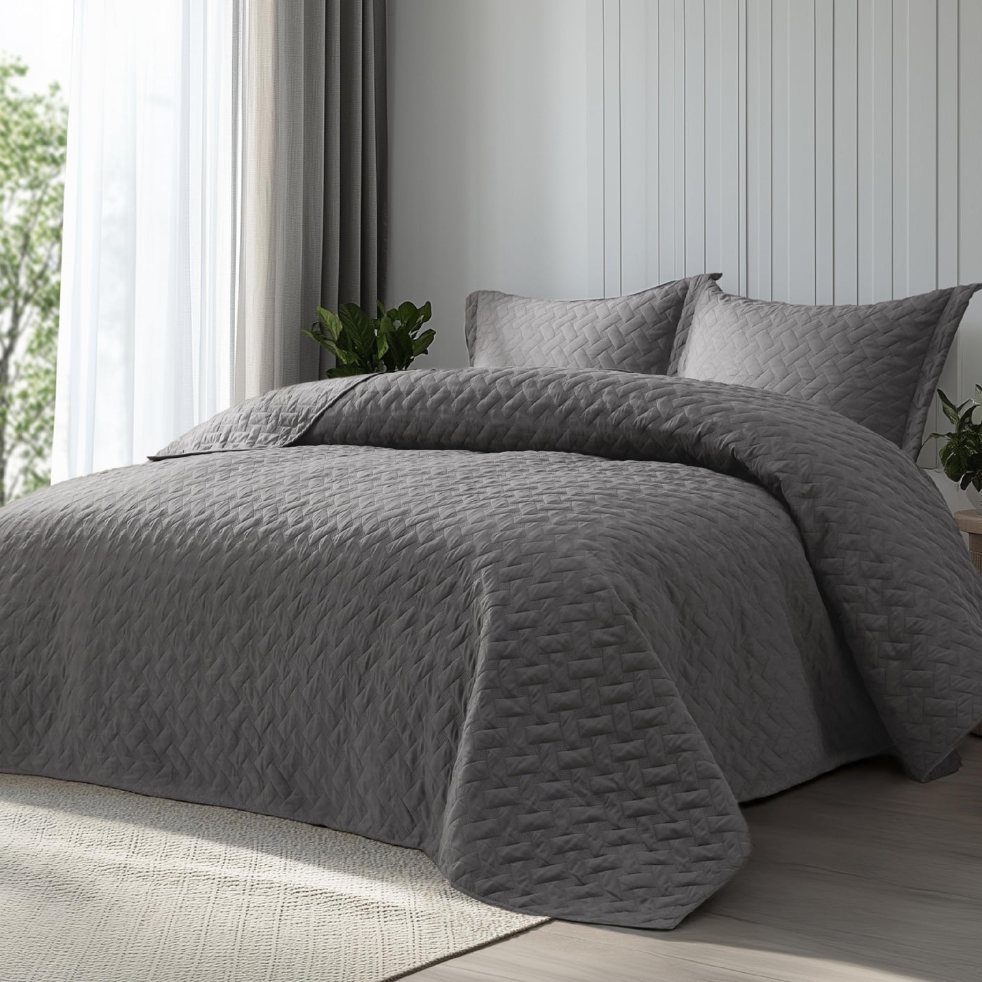 Basket Weave Quilt Set