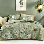 Botanical Floral Quilt Set