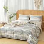 Washed Microfiber Comforter Set